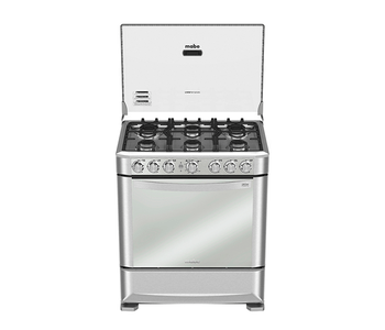 Mabe - Cocina a gas 76cm EM7630FX0 | Acero Inoxidable