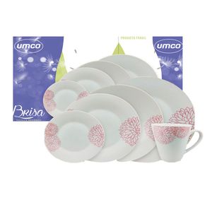 Umco - Vajilla redonda 20 piezas
