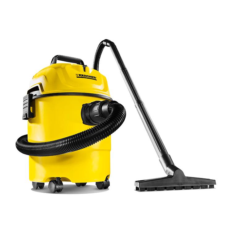 Estecma SA - Aspiradora Karcher WD3  $17.800 Superpoderosa con un consumo  de energía de sólo 1.000 vatios. Su contenedor de plástico tiene una  capacidad de 17 litros, es robusto y resistente