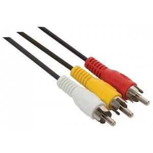 Steren cable de video plug 3.5mm a 3 rca