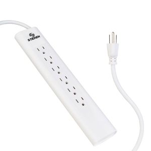 Steren Tira 6 multicontactos cable largo