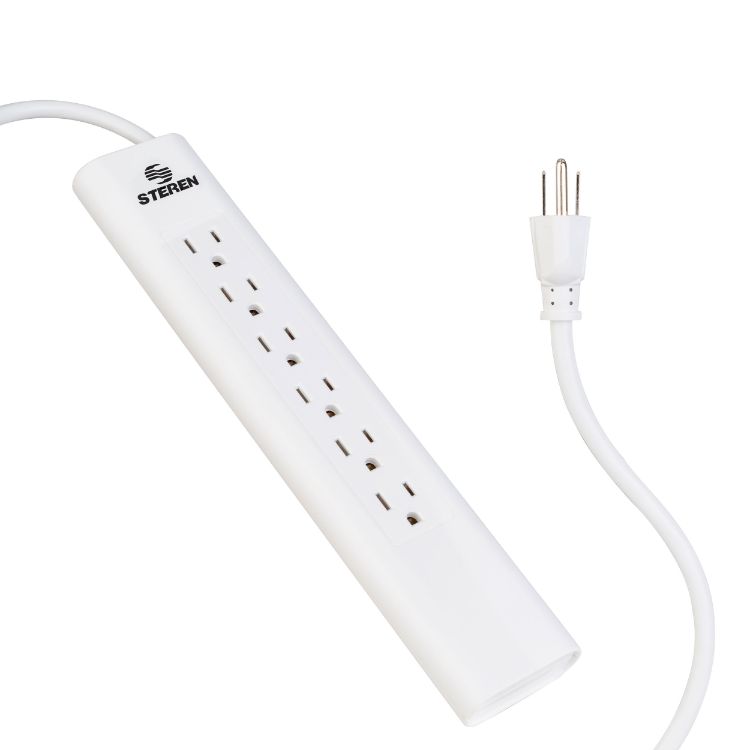 Steren-tira-6-multicontactos-cable-largo