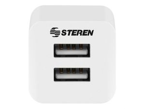 Steren Cargador USB express doble