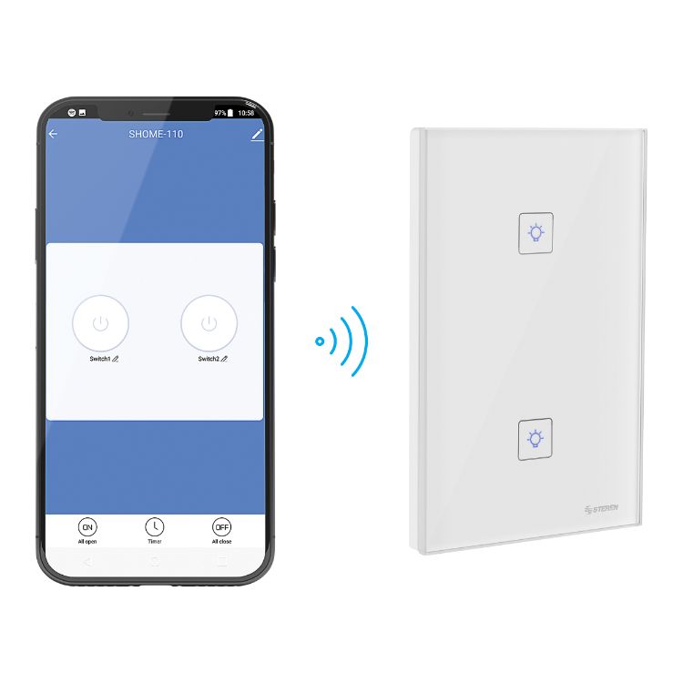 Steren-doble-apagador-wifi-de-pared