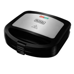 Black & Decker - Sanduchera PAN24535 | Negro