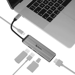 Sterem USB 4740 Estación USB C/Aluminio