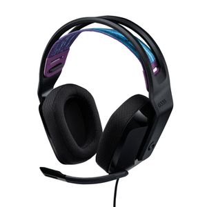 Logitech G -  Audífonos G335 con micrófono y cable para Gaming | Negro