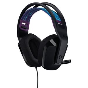 Logitech G -  Audífonos G335 con micrófono y cable para Gaming | Negro