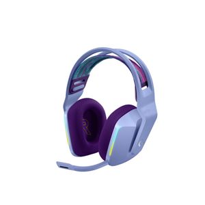 Logitech G -  Audífonos G733 con micrófono inalámbricos LIGHTSPEED RGB para Gaming |Morado