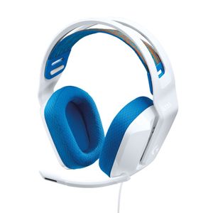 Logitech  G -  Audífonos G335 con micrófono y cable para Gaming |Blanco