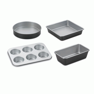 Cuisinart - Juego de Molde AMB-4 | Plateado