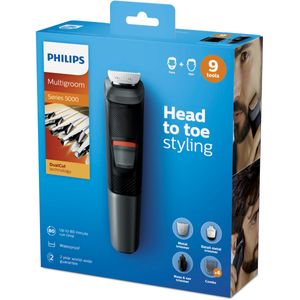 Philips - Set Afeitadora de Barba MG5720/15 | Negro/Gris