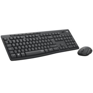 Logitech -Combinación silenciosa de teclado y Mouse inalámbricos  MK295