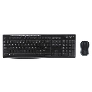 Logitech - Combinación de teclado y mouse inalámbricos MK270