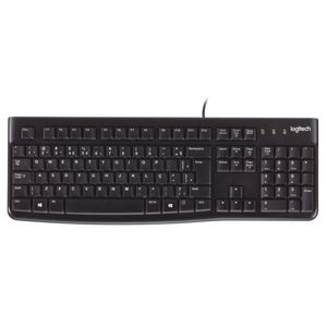 Logitech - Teclado K120 | Negro
