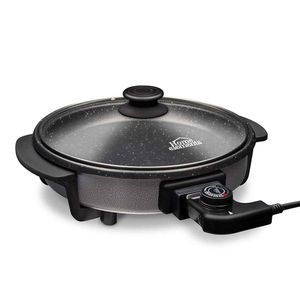 Home Elements - Sartén wok eléctrico HEPLYD-401 | Gris
