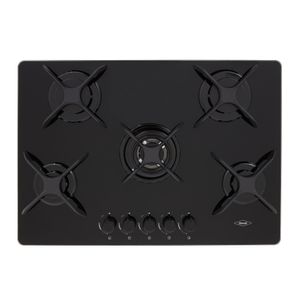 Haceb - Encimera a gas APL-CG-76CRIST-5P 76 CM
