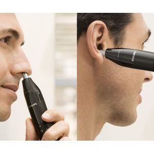 Philips - Recortador para nariz | Negro