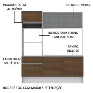 Open Moble - Mueble Esmeralda 210x190x52