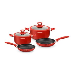 Warenhaus - Juego de Ollas Eclipse 6pcs| Rojo