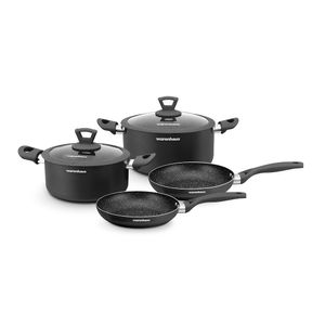 Warenhaus - Juego de Ollas Eclipse 6pcs| Negro