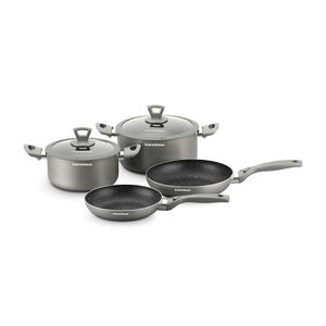 Warenhaus - Juego de Ollas Inducción Eclipse 6pcs| Gris