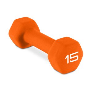 Weider - Mancuerna WNDCT1520 15 Libras | Naranja