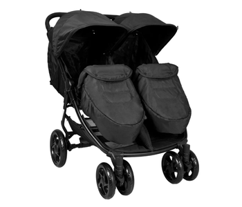 Evezo - Coche Mellicero Pietro Deluxe| Negro