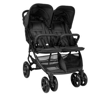 Evezo - Coche Mellicero Pietro Deluxe| Negro