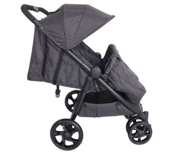 Evezo - Coche Mellicero Pietro Deluxe| Gris