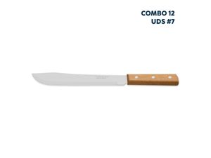 Tramontina - Caja de 12 Cuchillos punta redonda #7