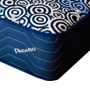 Paraiso - Colchón Deluxe Azul| 3 Plazas