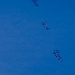 Paraiso - Base Box Aniversario Full Blanco/Azul| 2 Plazas