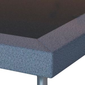 Paraiso - Base Microfibra queen Gris| 2 1/2 Plazas