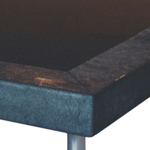 Paraiso - Base Microfibra queen Negro| 2 1/2 Plazas