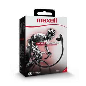 Maxell - Audifono 911 Sport Neckband| Negro/Gris