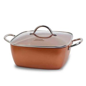 Home Elements - Olla Cuadrada | Cobre