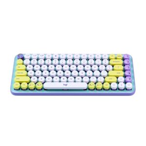 Logitech - Teclado Inalambrico 920-010714 | Menta/Lila