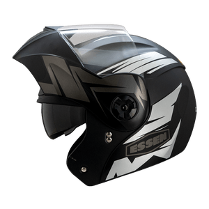 Ich - Casco Abatible essen gr xl | Negro