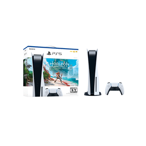 Sony - Consola PS5 Disc Edition + 1 Juego | Blanco
