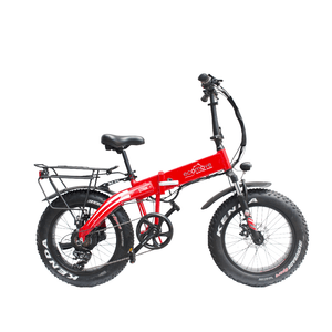 Ecomove - Bicicleta Electrica Strik 4 | Rojo