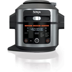 Ninja - Freidora Vapor OL501 | Negro/Plateado