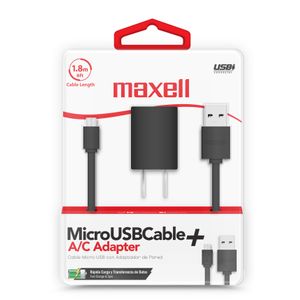 Maxell - Cable Usb /Adaptador| Negro