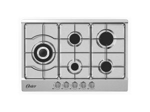 Oster - Encimera a Gas OS-GC305BSS 5 Quemadores | Inox
