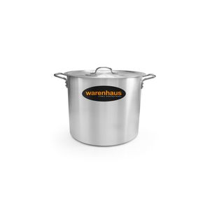 Warenhaus - Olla con Tapa Industrial 20 Litros 30cm | Plata