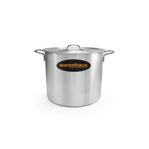 Warenhaus - Olla con Tapa Industrial 32 Litros 35cm | Plata