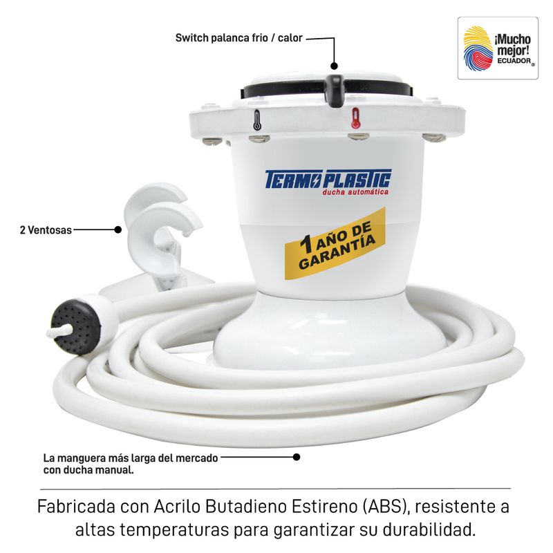 Compra - Termoplastic Ducha Electrica Geiser Sierra 3800W-110V