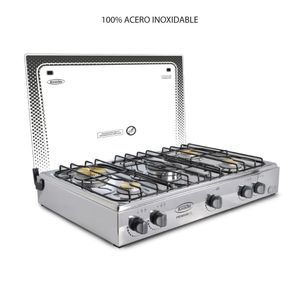 Kombo - Cocineta a Gas Premium 5Q | Inox