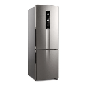 Electrolux - Refrigerador  Bottom Freezer  IB45S 400 Litros Inverter IA | Silver