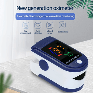 Tecno Israel - Oximetro OX-832 | Blanco/Azul